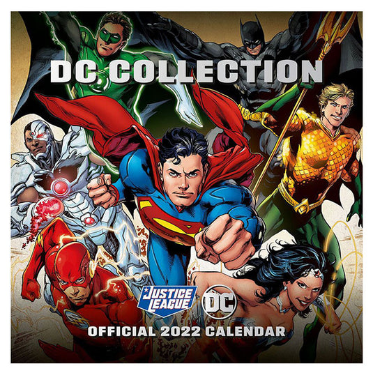 Danilo Calendar - DC COMICS 2022 SQUARE CALENDAR