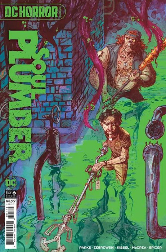 DC Horror Presents - Soul Plumber - Issue 1 - 2nd Printing Blacklight Variant