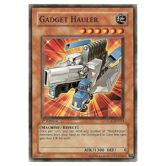 Yu-Gi-Oh! - Crossroads of Chaos - Gadget Hauler (Common) CSOC-EN013