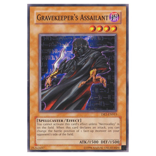 Yu-Gi-Oh! - Dark Revelation Volume 1 - Gravekeeper's Assailant (Common) DR1-EN015