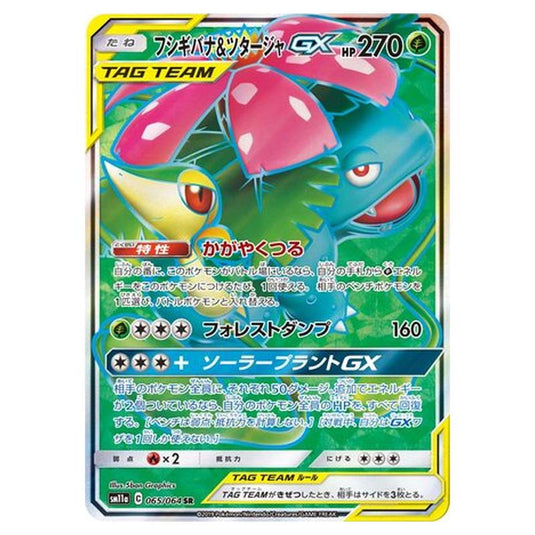 Pokemon - Remix Bout - Venusaur & Snivy-GX - 65/80