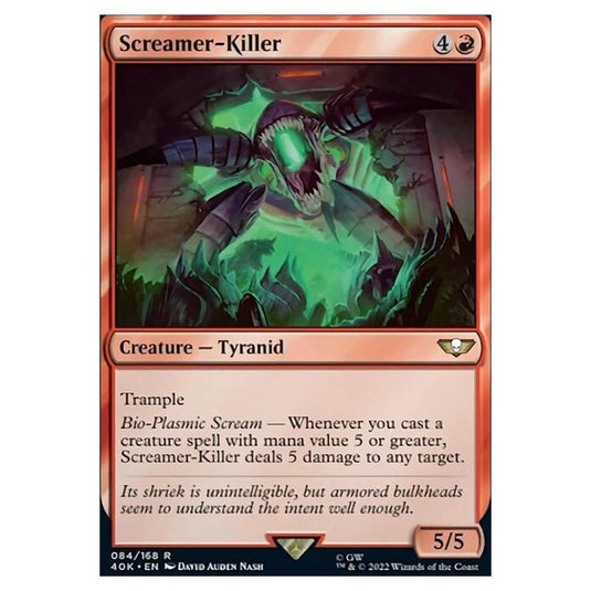 Magic The Gathering - Universes Beyond - Warhammer 40k - Screamer-Killer - 084/168