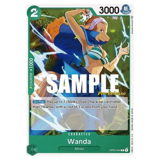 One Piece - OP-02: Paramount War Promos - Wanda - OP02-044