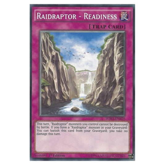 Yu-Gi-Oh! - Wing Raiders - Raidraptor - Readiness (Common) WIRA-EN029