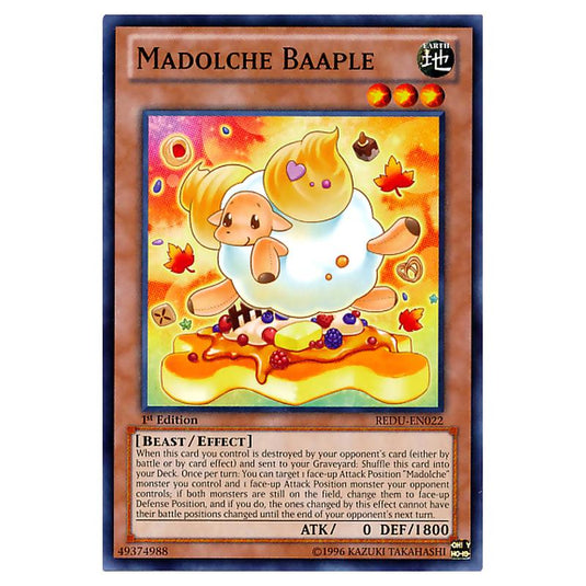 Yu-Gi-Oh! - Return of the Duelist - Madolche Baaple (Common) REDU-EN022