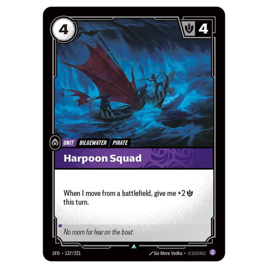 Riftbound: League of Legends TCG - Spiritforged - Harpoon Squad - 137/221