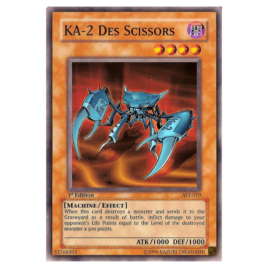 Yu-Gi-Oh! - Ancient Sanctuary - KA-2 Des Scissors (Short Print) AST-019