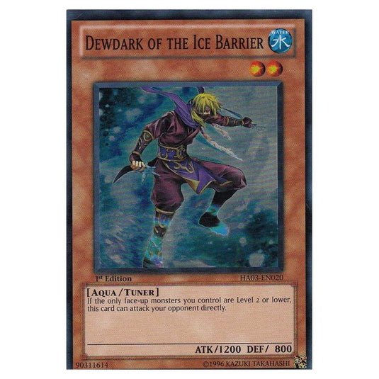 Yu-Gi-Oh! - Hidden Arsenal 3 - Dewdark of the Ice Barrier (Super Rare) HA03-EN020
