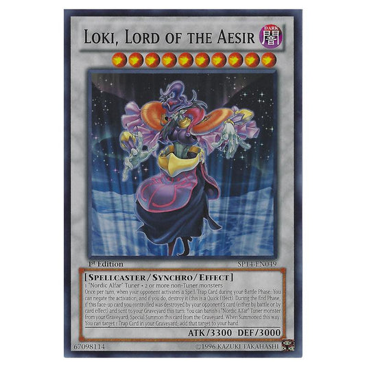 Yu-Gi-Oh! - Star Pack 2014 - Loki, Lord of the Aesir (Common) SP14-EN049