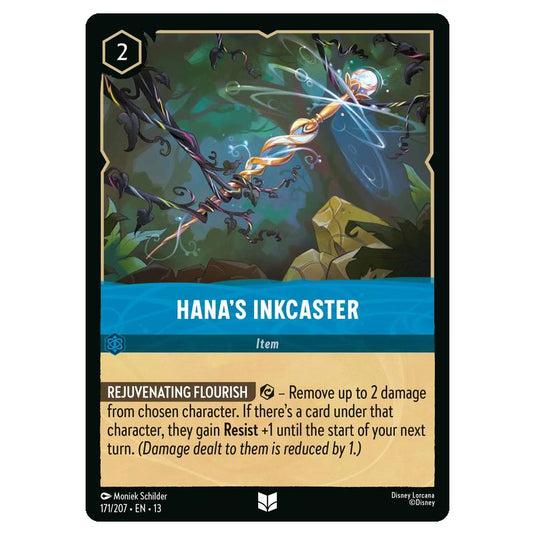 Lorcana - Attack of the Vine - Hana's Inkcaster (Uncommon) - 171/207