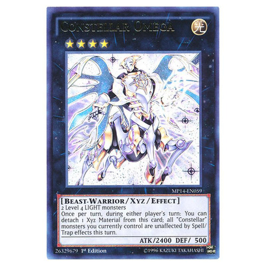 Yu-Gi-Oh! - 2014 Mega-Tin Mega Pack - Constellar Omega (Ultra Rare) MP14-EN059