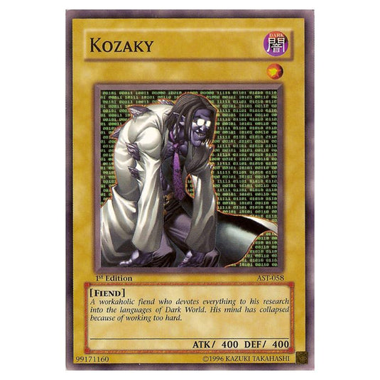 Yu-Gi-Oh! - Ancient Sanctuary - Kozaky (Short Print) AST-058