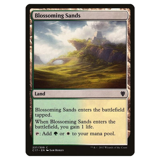 Magic The Gathering - Commander 2017 - Blossoming Sands - 237/309