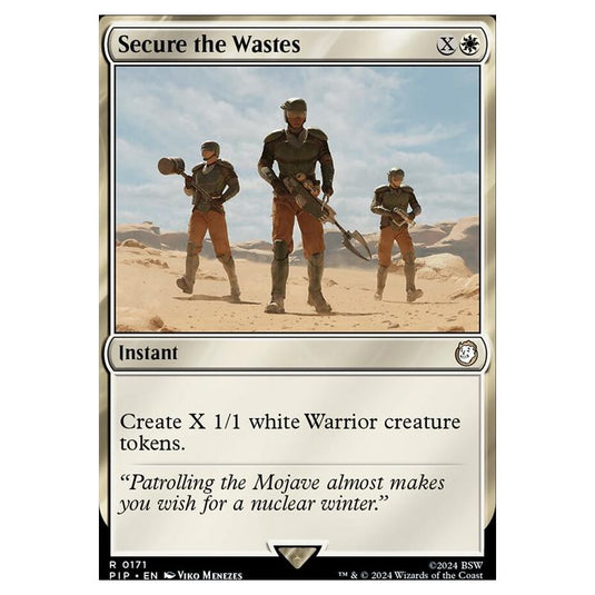 Magic The Gathering - Fallout - Secure The Wastes - 171 (Foil)