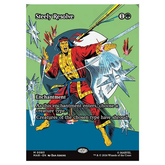 Magic The Gathering - Marvel Universe - Steely Resolve - 0083