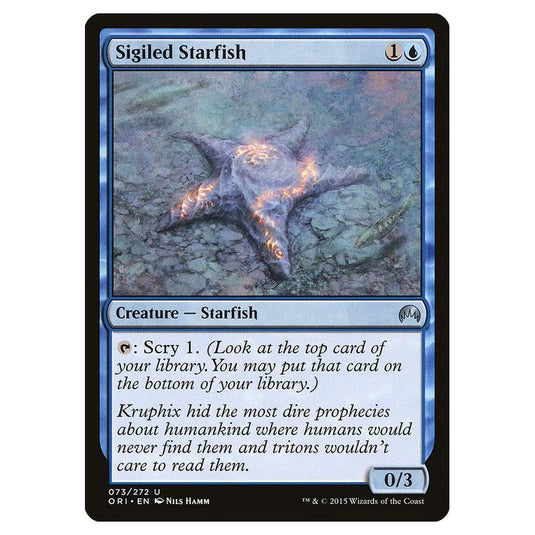 Magic The Gathering - Magic Origins - Sigiled Starfish - 73/272 (Foil)
