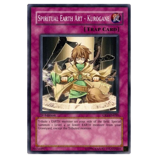 Yu-Gi-Oh! - Cybernetic Revolution - Spiritual Earth Art - Kurogane (Common) CRV-EN050