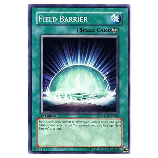 Yu-Gi-Oh! - Force of the Breaker - Field Barrier (Common) FOTB-EN042