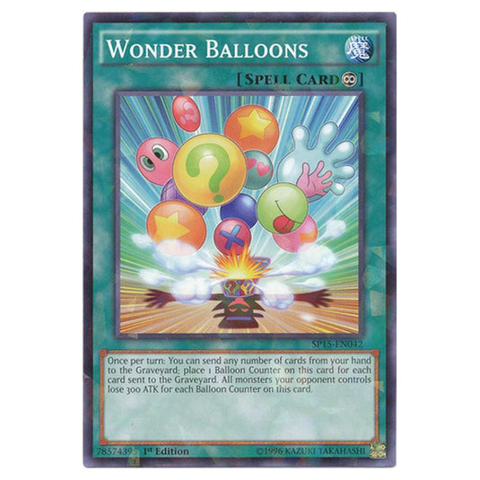 Yu-Gi-Oh! - Star Pack ARC-V - Wonder Balloons (Shatterfoil Rare) SP15-EN042