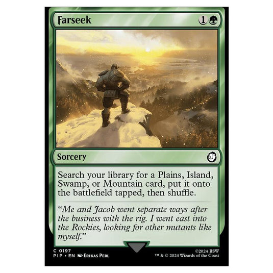 Magic The Gathering - Universes Beyond - Fallout - Farseek - 0197