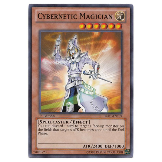 Yu-Gi-Oh! - Battle Pack - Epic Dawn - Cybernetic Magician (Common) BP01-EN139