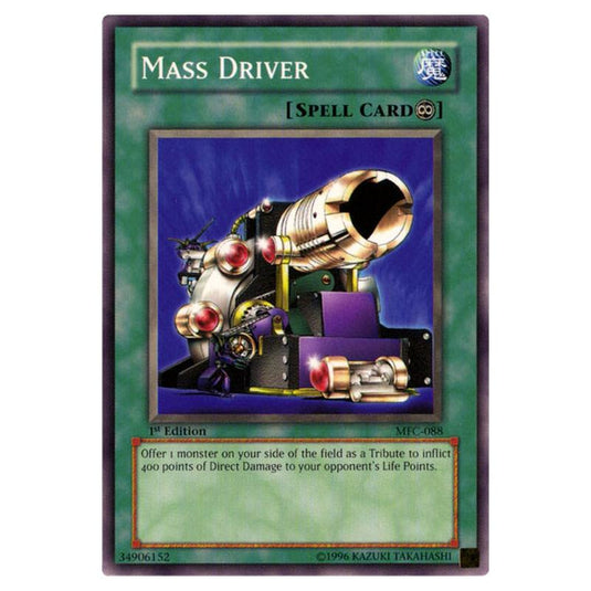 Yu-Gi-Oh! - Magician\'s Force - Mass Driver (Common) MFC-088