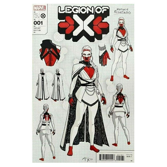 Legion Of X - Issue 1 Mckelvie Design Var