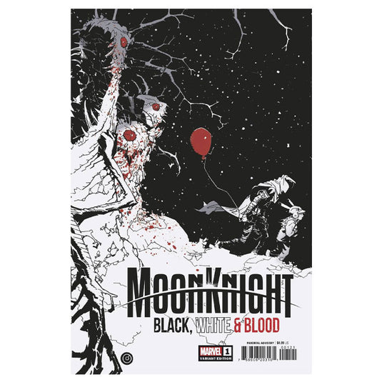 Moon Knight Black White Blood - Issue 1 (Of 4) Bachalo Variant