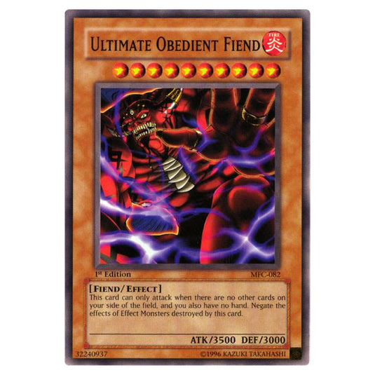 Yu-Gi-Oh! - Magician\'s Force - Ultimate Obedient Fiend (Short Print) MFC-082