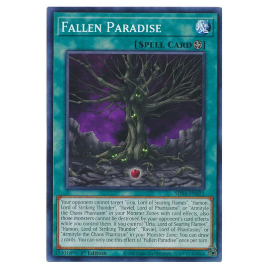 Yu-Gi-Oh! - Structure Deck - Sacred Beasts - Fallen Paradise (Common) SDSA-EN021