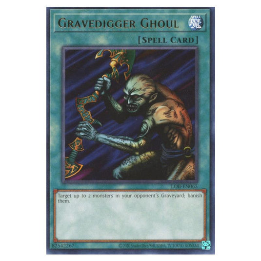 Yu-Gi-Oh! - Legend of Blue Eyes White Dragon (25th Anniversary Edition) - Gravedigger Ghoul (Rare) - LOB25-EN065