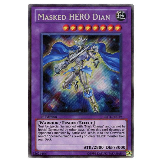 Yu-Gi-Oh! - Premium Collection Tin - Masked HERO Dian (Secret Rare) PRC1-EN019
