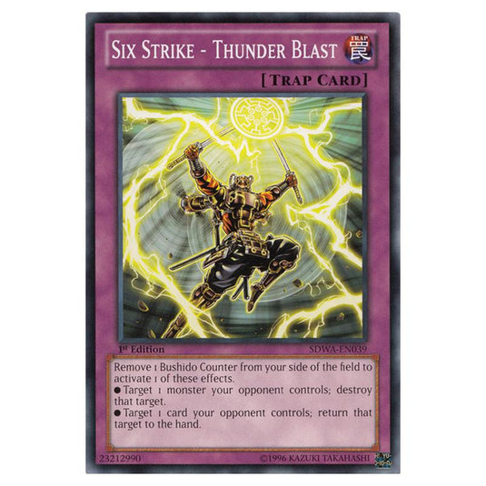 Yu-Gi-Oh! - Samurai Warlords Structure Deck - Six Strike