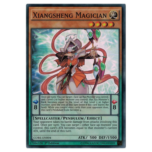 Yu-Gi-Oh! - Clash of Rebellions - Xiangsheng Magician (Super Rare) CORE-EN004