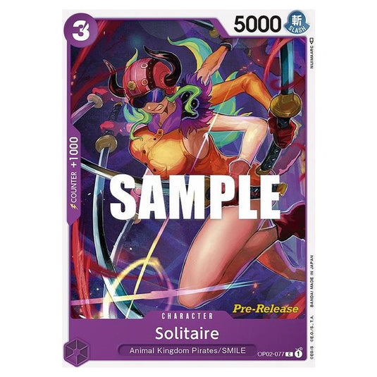 One Piece - OP-02: Paramount War Promos - Solitaire - OP02-077