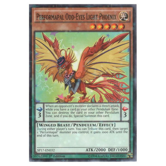 Yu-Gi-Oh! - Star Pack Battle Royal - Performapal Odd-Eyes Light Phoenix (Starfoil Rare) SP17-EN032