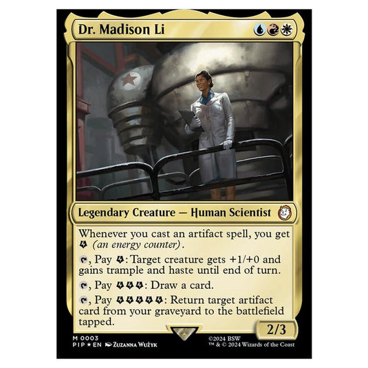 Magic The Gathering - Fallout - Dr. Madison Li - 3 (Foil)