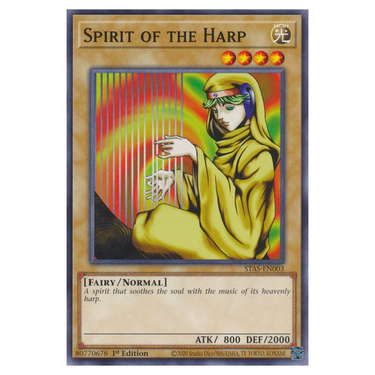 Yu-Gi-Oh! - 2-Player Starter Set - Spirit of the Harp (Common) STAS-EN003
