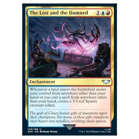 Magic The Gathering - Universes Beyond - Warhammer 40k - The Lost and the Damned - 129/168