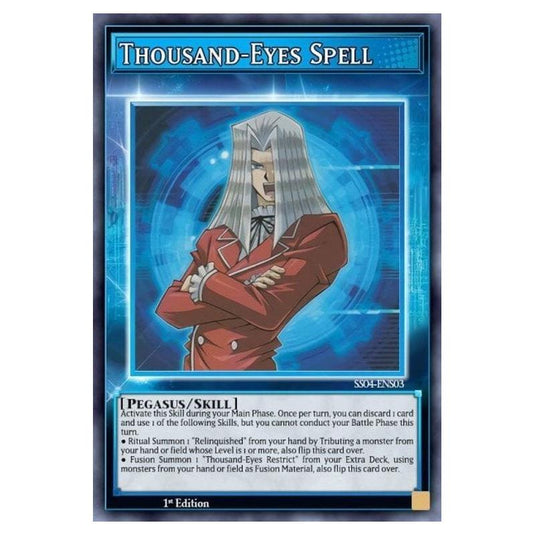 Yu-Gi-Oh! - Speed Duel Starter Decks - Match of the Millennium - Thousand-Eyes Spell (Common) SS04-ENS03