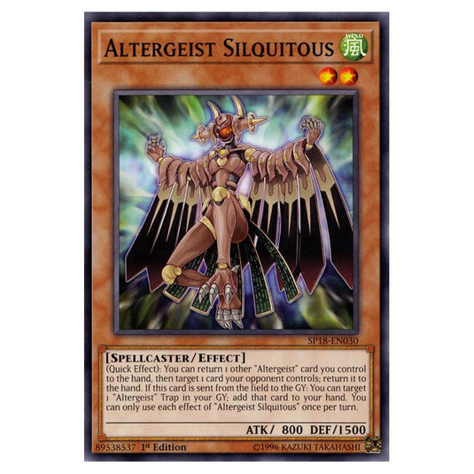 Yu-Gi-Oh! - Star Pack VRAINS - Altergeist Silquitous (Common) SP18-EN030