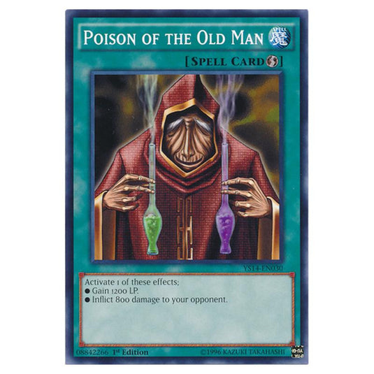 Yu-Gi-Oh! - Super Starter - Space-Time Showdown - Poison of the Old Man (Common) YS14-EN030