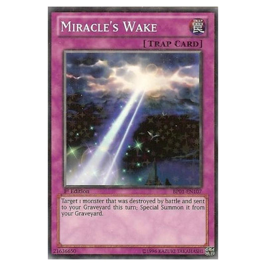 Yu-Gi-Oh! - Battle Pack - Epic Dawn - Miracle's Wake (Starfoil Rare) BP01-EN107