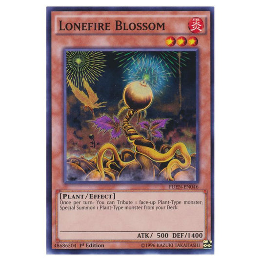 Yu-Gi-Oh! - Fusion Enforcers - Lonefire Blossom (Super Rare) FUEN-EN046