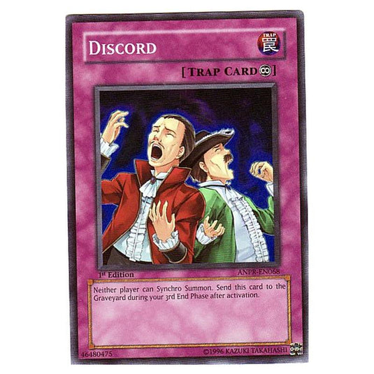 Yu-Gi-Oh! - Ancient Prophecy - Discord (Super Rare) ANPR-EN068