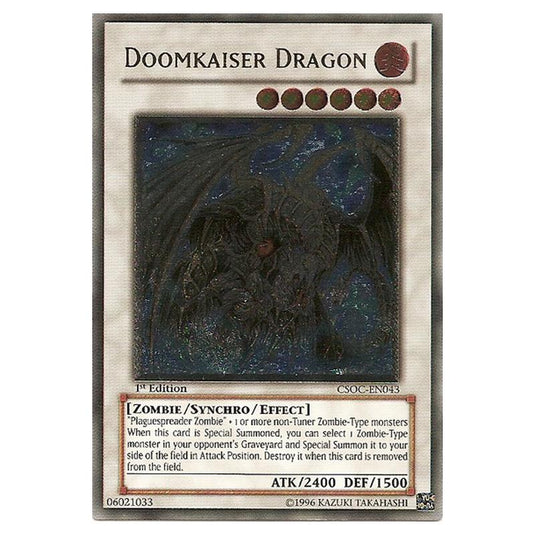 Yu-Gi-Oh! - Crossroads of Chaos - Doomkaiser Dragon (Ultimate Rare) CSOC-EN043