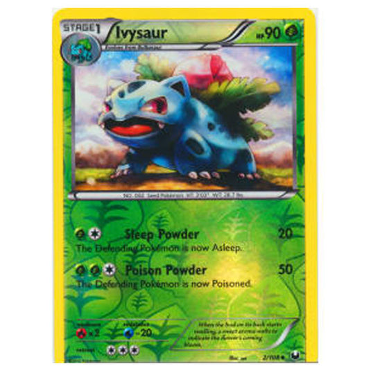 Pokemon - Black & White - Dark Explorers - (Reverse Holo) Ivysaur - 2/108