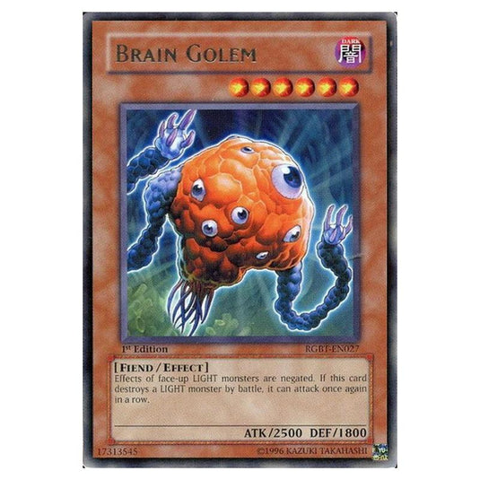 Yu-Gi-Oh! - Raging Battle - Brain Golem (Rare) RGBT-EN027