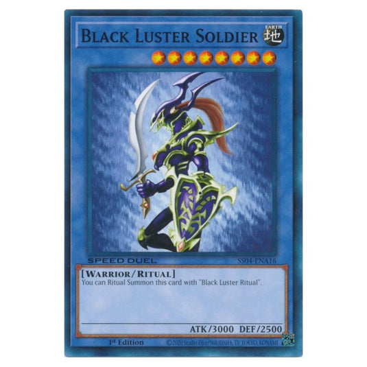 Yu-Gi-Oh! - Speed Duel Starter Decks - Match of the Millennium - Black Luster Soldier (Common) SS04-ENA16