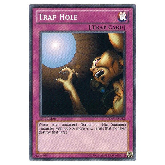 Yu-Gi-Oh! - Starter Deck - Kaiba Reloaded - Trap Hole (Common) YSKR-EN042